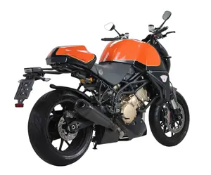 Moto Morini Rebello 1200 Rear 3-Quarter 'Orange'