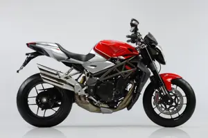 MV Agusta 1090RR Side View 'Red/Silver'