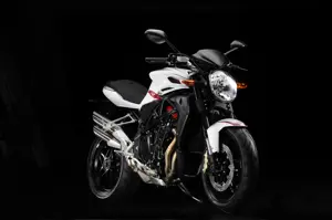 MV Agusta Brutale R 1090 Front 3-Quarter 'White/Black'
