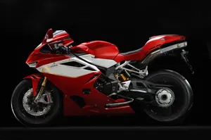 MV Agusta F4-RR Side View 'Red'