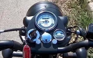 New Royal Enfield Classic 350 Instrument Console