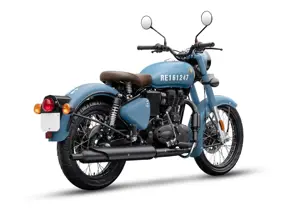 New Royal Enfield Classic 350 Signals Airborne Blue