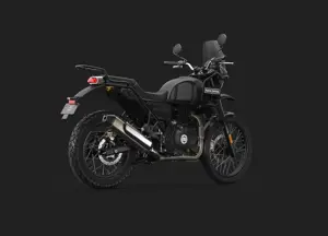 New Royal Enfield Himalayan 411 Granite Black