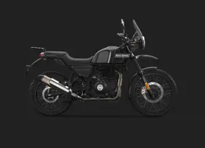 New Royal Enfield Himalayan 411 Granite Black