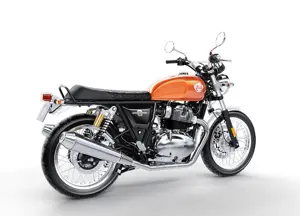 New Royal Enfield Interceptor 650 Orange Crush
