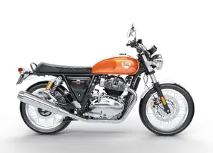 New Royal Enfield Interceptor 650 Orange Crush