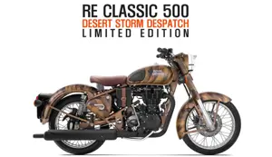 Royal Enfield Classic 500 Desert Storm Despatch Limited Edition