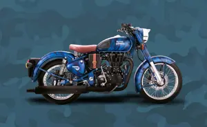 Royal Enfield Classic 500 Squadron Blue Despatch Limited Edition