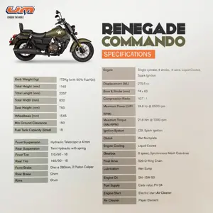 UM Renegade Commando 300 Tech Specs