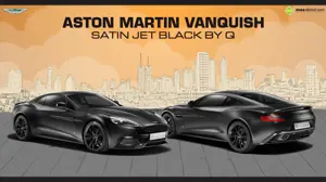 Aston Martin Vanquish Satin Jet Black by Q