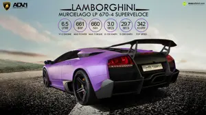Lamborghini Murcielago LP670-4 SV on ADV.1 Wheels