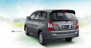 2014 Toyota Innova 3-Quarter Rear 'Gray Mica Metallic'