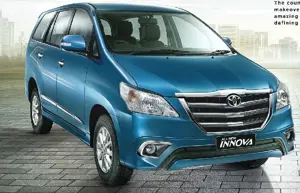 2014 Toyota Innova 3-Quarter Front 'Blue Metallic'
