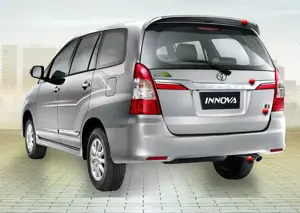 2014 Toyota Innova 3-Quarter Rear 'Silver Mica Metallic'