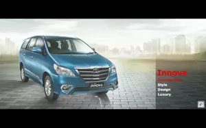 2014 Toyota Innova 3-Quarter Front 'Blue Metallic'