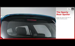 2014 Toyota Innova Rear Spoiler
