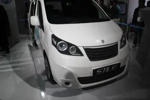 Ashok Leyland Stile 3-Quarter Front 'White'