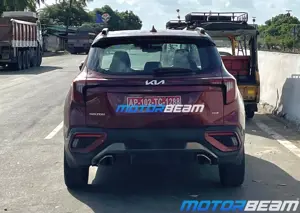 2024 Kia Seltos Spotted (Image Source - Motorbeam)