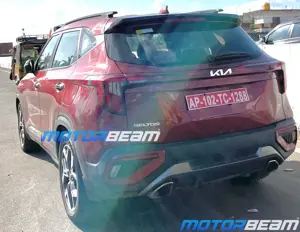 2024 Kia Seltos Spotted (Image Source - Motorbeam)