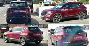 2024 Kia Seltos Spotted (Image Source - Motorbeam)
