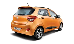 Hyundai Grand i10 Rear 3-Quarter View