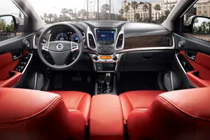 2014 Ssangyong Korando C Dashboard