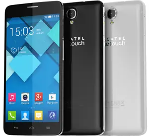 Alcatel OneTouch Idol X Plus Front & Rear View