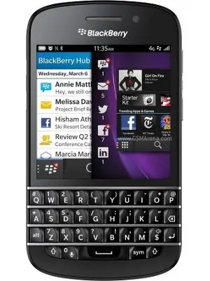 BlackBerry Q20 Front View