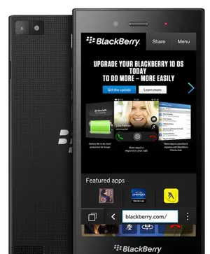 BlackBerry Z3 Front & Rear View