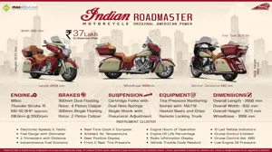 Indian Roadmaster - Original. American. Power
