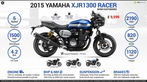 2015 Yamaha XJR1300 Racer – Born Customized