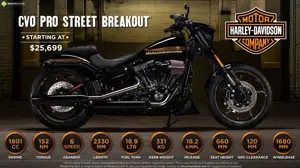 2016 Harley-Davidson CVO Pro Street Breakout