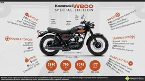 Kawasaki W800 Special Edition - Dark and interesting!