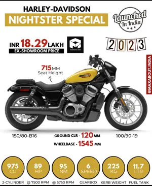 2023 Harley-Davidson Nightster Special Launched in India