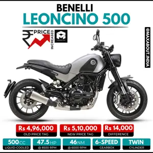 Benelli Leoncino 500 Price Increased by Rs 14,000