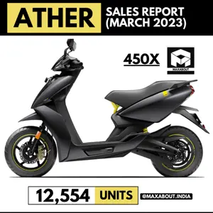 Ather 450X Sales Report (Pan India - March 2023)