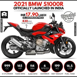 2021 BMW S1000R Launched in India!