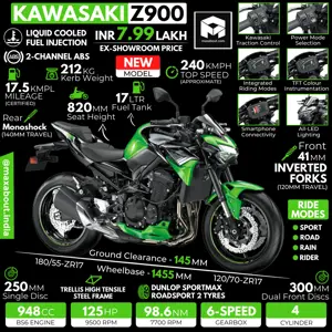 2021 Kawasaki Z900: Aggressive Z Sugomi Styling