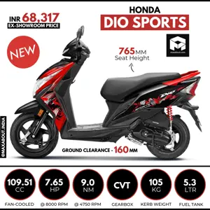 New Honda Dio Sports Edition Launched in India