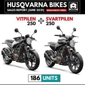 Husqvarna Sales Figure Drops to Under 200 Units Per Month!