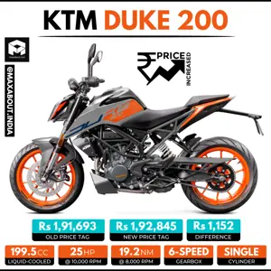 2023 KTM Duke 200 OBD2 Launched in India - Price Increased!