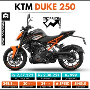 2023 KTM Duke 250 OBD2 Launched in India - Price Increased!