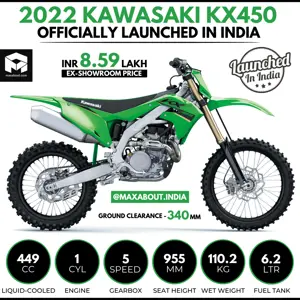 2022 Kawasaki KX450 Launched in India