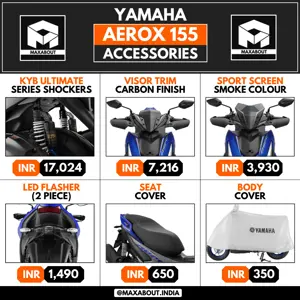 Yamaha Aerox 155 Accessories Price List (June 2022)