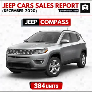 Jeep Cars Model-Wise Sales Report (December 2020)