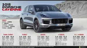 Quick Facts about 2015 Porsche Cayenne