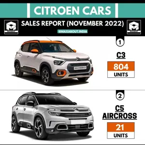 Citroen C3 and C5 Aircross Sales Report (November 2022)