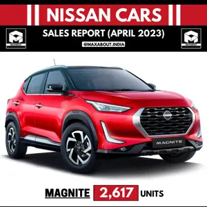 Nissan Cars Sales Report (All India For April 2023)