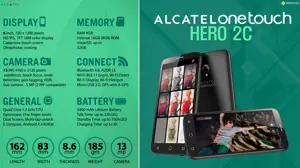 Quick Facts - Alcatel Hero 2C