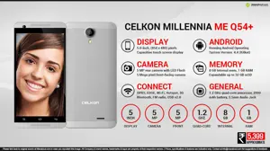 Quick Facts - Celkon Millennia ME Q54 Plus